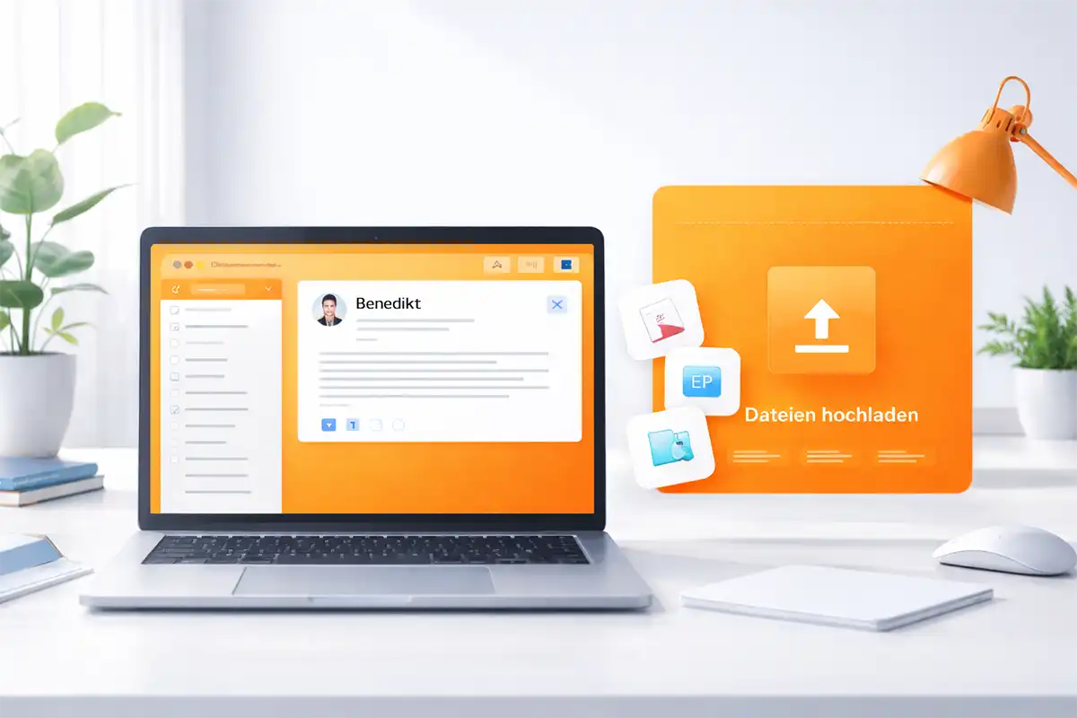 Email einfach erklären lassen mit KI und modernem Upload Tool